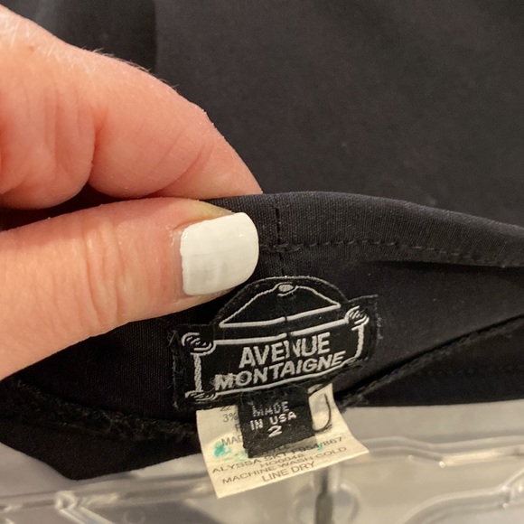 Avenue Montaigne pull on stretch skirt - Picture 4 of 6